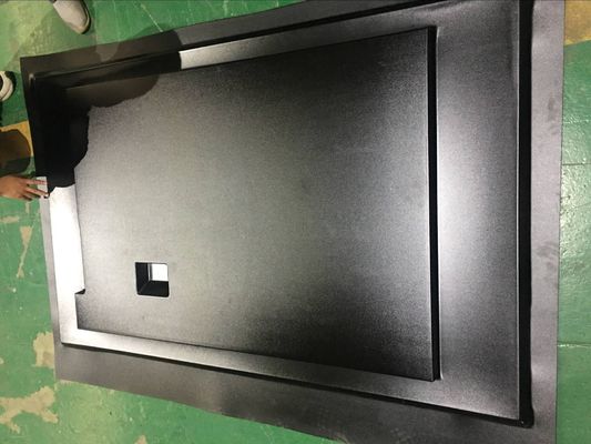 진공인 채 검은 LCD 텔레비전 뒷면 커버를 형성한 것을 위한 맞춘 가열-성형 플라스틱 시트